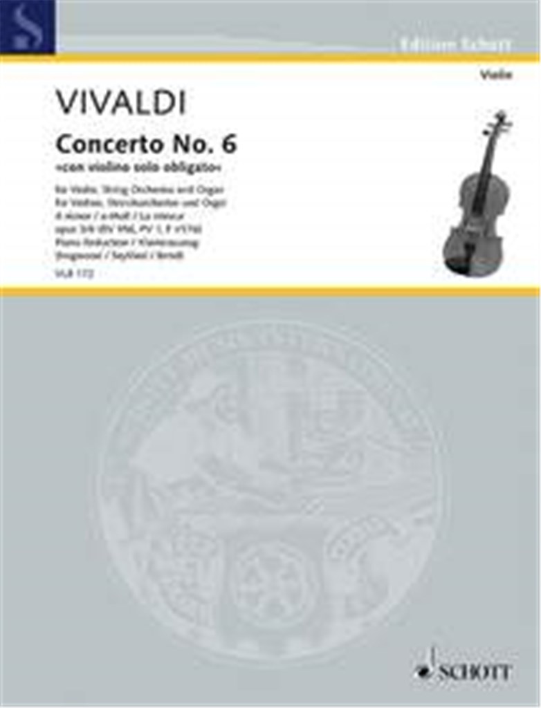 Concerto No. 6 op. 3/6 RV 356, PV 1, F I/176